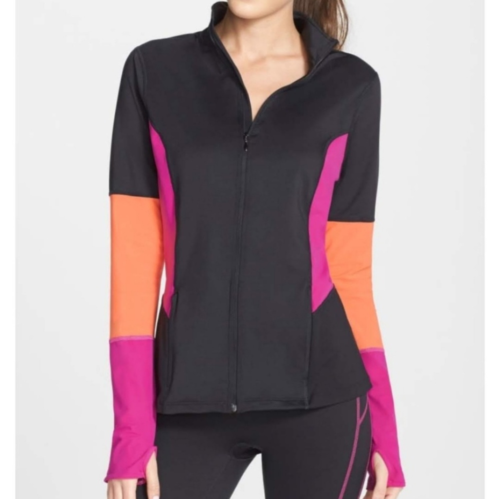 SPANX Mod Bod Color Block Jacket
